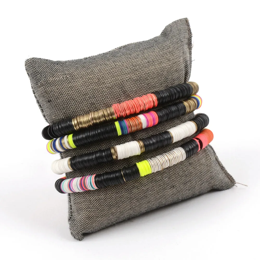 Large Parfait Elastic Bracelets Set/4